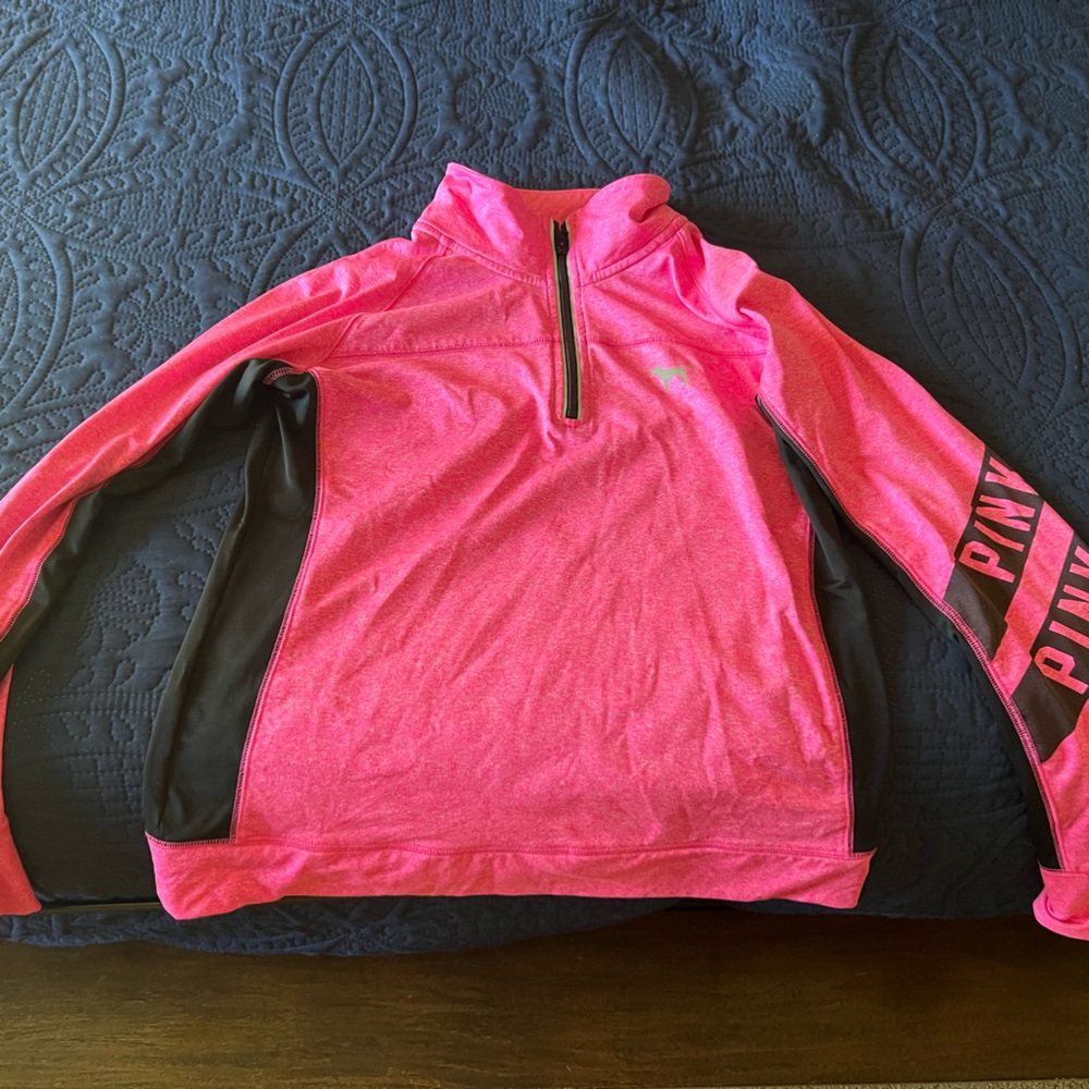 PINK pullover sports jacket